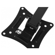 Кронштейн для телевизора Buro FL2S черный 15"-29" макс.12кг настенный поворотно-выдвижной и наклонный
