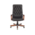 Кресло руководителя Бюрократ T-9928WALNUT/ECO черный эко.кожа крестов. металл/дерево