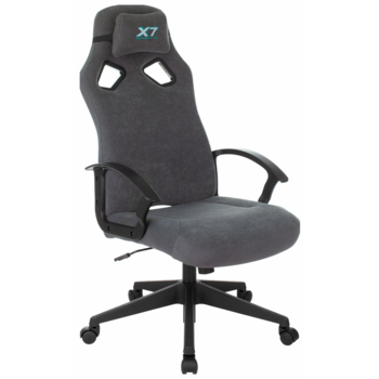Кресло игровое A4Tech X7 GG-1300 серый крестов. пластик