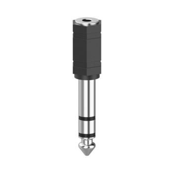 Адаптер аудио Hama H-205194 Jack 6.3 (m)/Jack 3.5 (f) черный (00205194)