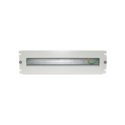 Рейка-DIN Hyperline BPB19-PS-3U-RAL7035 3U серый (упак.:1шт)