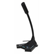 Микрофон проводной Оклик GMNG MP-300G 1.5м черный