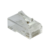 Коннектор Lanmaster (LAN-EZ45-8P8C/U5E-100) UTP кат.5E RJ45 прозрачный (упак.:100шт)