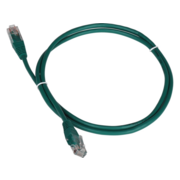 Патч-корд Lanmaster TWT-45-45-0.5-GN UTP RJ-45 вил.-вилка RJ-45 кат.5E 0.5м зеленый ПВХ