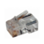 Коннектор Lanmaster (TWT-PL12-6P6C/100) кат.3 RJ12 прозрачный