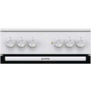 Плита Электрическая Gorenje Essential GEC5A41WG белый/черный стеклокерамика