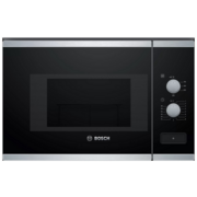 Микроволновая печь Bosch BFL524MS0 20л. 800Вт нержавеющая сталь/черный (встраиваемая)