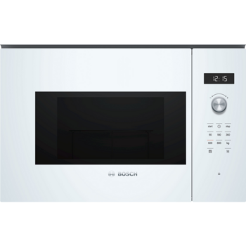 Микроволновая печь Bosch BFL524MW0 20л. 800Вт белый (встраиваемая)