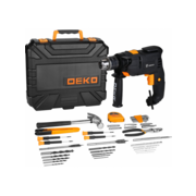 Дрель ударная Deko DKID600W 600Вт ключевой реверс (кейс в комплекте) (063-4158)