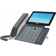 Sip-телефон Fanvil V67 Flagship Smart Video Phone, 6-Party Conference, 20 SIP lines, 7” Adjustable Touch Screen (0° to 40°) (1024x600) , Opus+IPV6, 21 DSS keys, Bluetooth 5.0 and 2.4G/5G Wi-Fi, PSU+POE