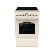 Плита Электрическая Gorenje GECS5B70CLI бежевый стеклокерамика (без крышки)