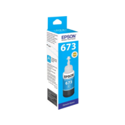 Чернила Epson 673 C13T673298 (аналог C13T67324A) голубой 70мл для Epson L800/L810/L850/L1800