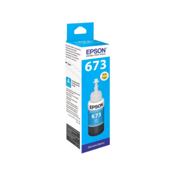 Чернила Epson 673 C13T673298 (аналог C13T67324A) голубой 70мл для Epson L800/L810/L850/L1800