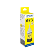 Чернила Epson 673 C13T673498 (аналог C13T67344A) желтый 70мл для Epson L800/L810/L850/L1800