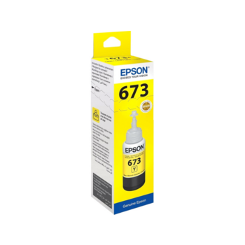 Чернила Epson 673 C13T673498 (аналог C13T67344A) желтый 70мл для Epson L800/L810/L850/L1800