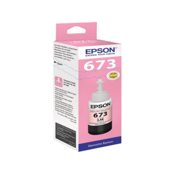Чернила Epson 673 C13T673698 (аналог C13T67364A) светло-пурпурный 70мл для Epson L800/L810/L850/L1800