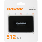Накопитель SSD Digma SATA-III 512GB DGSR2512GP13T Run P1 2.5"