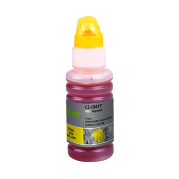 Чернила Cactus CS-GI41Y GI-41 Y yellow (70мл для Canon PIXMA G1420/G2420/G2460/G3420/G3460) (CS-GI41Y)