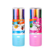 Фломастеры Deli EC150-18 Super Wings 18цв. пластиковая туба