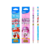 Карандаш ч/г Deli EU53500 Super Wings 2B шестигран. ассорти (12шт) ластик