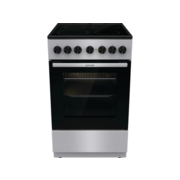 Плита Электрическая Gorenje GEC5B20SG серебристый стеклокерамика (без крышки)