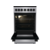 Плита Электрическая Gorenje GEC5B20SG серебристый стеклокерамика (без крышки)