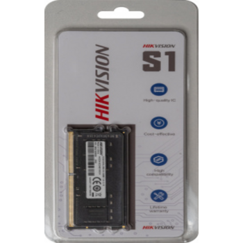 Память DDR4 16Gb 2666MHz Hikvision HKED4162DAB1D0ZA1 16G RTL PC4-21300 CL19 SO-DIMM 260-pin 1.2В Ret