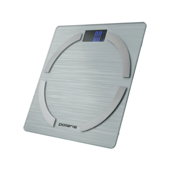 Весы напольные электронные Polaris PWS 1886 IQ Home макс.180кг серебристый