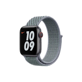 Ремешок Apple Nike Sport Loop для Apple Watch Series 3/4/5/6/SE дымчатый серый (MGQL3ZM/A) 44мм