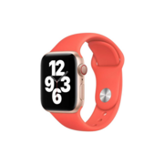 Ремешок Apple Sport Band для Apple Watch Series 3/4/5/6/SE/7 розовый цитрус (MYAW2ZM/A) 44мм