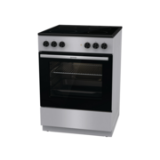 Плита Электрическая Gorenje GEC6A11SG серый стеклокерамика (без крышки)