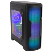 CASE HIPER M62 черный без БП ATX 1x120mm 2xUSB2.0 1xUSB3.0 audio bott PSU