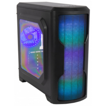 CASE HIPER M62 черный без БП ATX 1x120mm 2xUSB2.0 1xUSB3.0 audio bott PSU