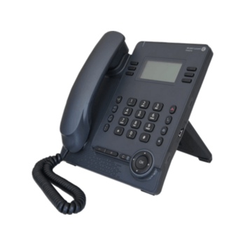 ALE-20h Single Port Hybrid Digital-IP Essential DeskPhone, Dual Stack NOE-SIP, 2.8 inch 132x64 B W display with backlight, HD Audio, 1 USB-A, 1 USB-C, Ships without Network cable