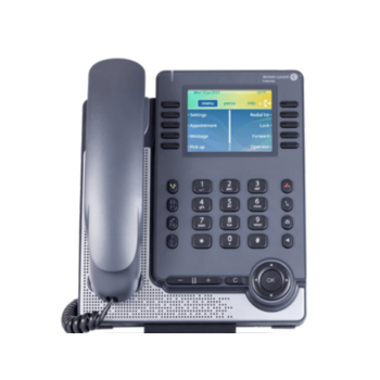 ALE-30h Single Port Hybrid Digital-IP Essential DeskPhone, Dual Stack NOE-SIP, 3.5 inch 320x240 color display, HD Audio, 1 USB-A, 1 USB-C. Ships without Network cable.
