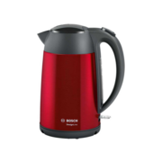 Чайник электрический Bosch TWK3P424 1.7л. 2400Вт красный корпус: металл
