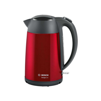 Чайник электрический Bosch TWK3P424 1.7л. 2400Вт красный корпус: металл