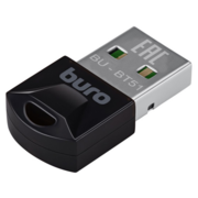 Адаптер USB Buro BU-BT51 Bluetooth 5.1+EDR class 1.5 20м черный