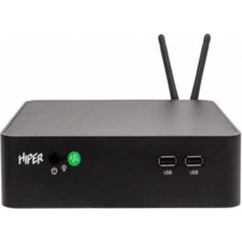 Hiper 61GFBDM12QI Неттоп M8 i5 11500/8Gb/SSD256Gb UHDG 630/DOS/черный