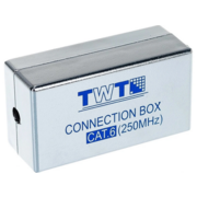Адаптер Lanmaster TWT-CN110STP6 проходн.RJ45 кат.6 STP бел.