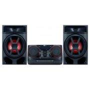 Минисистема LG CK43 черный 300Вт CD CDRW FM USB BT