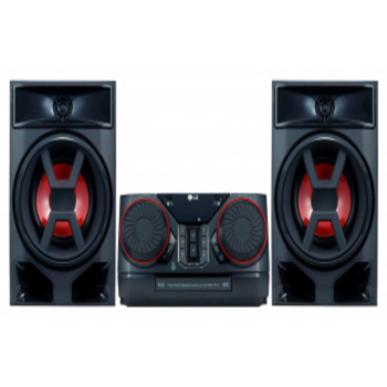 Минисистема LG CK43 черный 300Вт CD CDRW FM USB BT