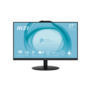 PRO AP272 12M-210RU (MS-AF83) 27'' FHD(1920x1080)/Intel Core i5-12400/8GB+512GB SSD/Integrated/WiFi/BT/2.0MP/KB+MOUSE(WLS)/W11Pro/1Y/BLACK