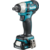 Гайковерт Makita TW161DWAE аккум. патрон:квад.1/2" (кейс в комплекте)