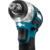 Гайковерт Makita TW161DWAE аккум. патрон:квад.1/2" (кейс в комплекте)