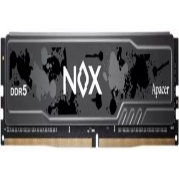 Оперативная память Apacer DDR5 16GB 5600MHz DIMM NOX Black Gaming Memory (PC5-44800) CL40 1.25V (Retail) 2048*8 Heat Sink (Retail) 3 years (AH5U16G56C522MBAA-1)