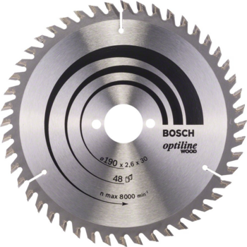 Диск пильный по дер. Bosch Standard (2608640617) d=190мм d(посад.)=30мм (циркулярные пилы) (упак.:1шт)
