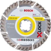 Диск алмазный Bosch Standard (2608615166) d=125мм d(посад.)=22.23мм (угловые шлифмашины) (упак.:1шт)