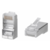 Коннектор WRline (WR-8P8C-5E-SH) FTP кат.5E RJ45 прозрачный (упак.:100шт)