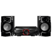 Минисистема Panasonic SC-AKX320E-K черный 450Вт CD CDRW FM USB BT